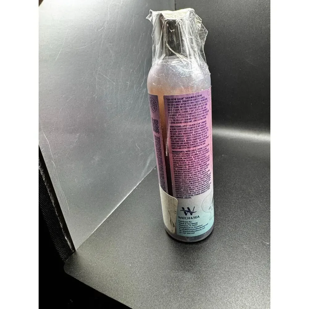 NWT Watch & Sea Shimmer & Shine Flourishing Shampoo 8oz